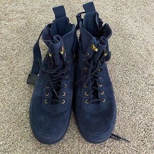 BRAND NEW navy AF1, youth 7